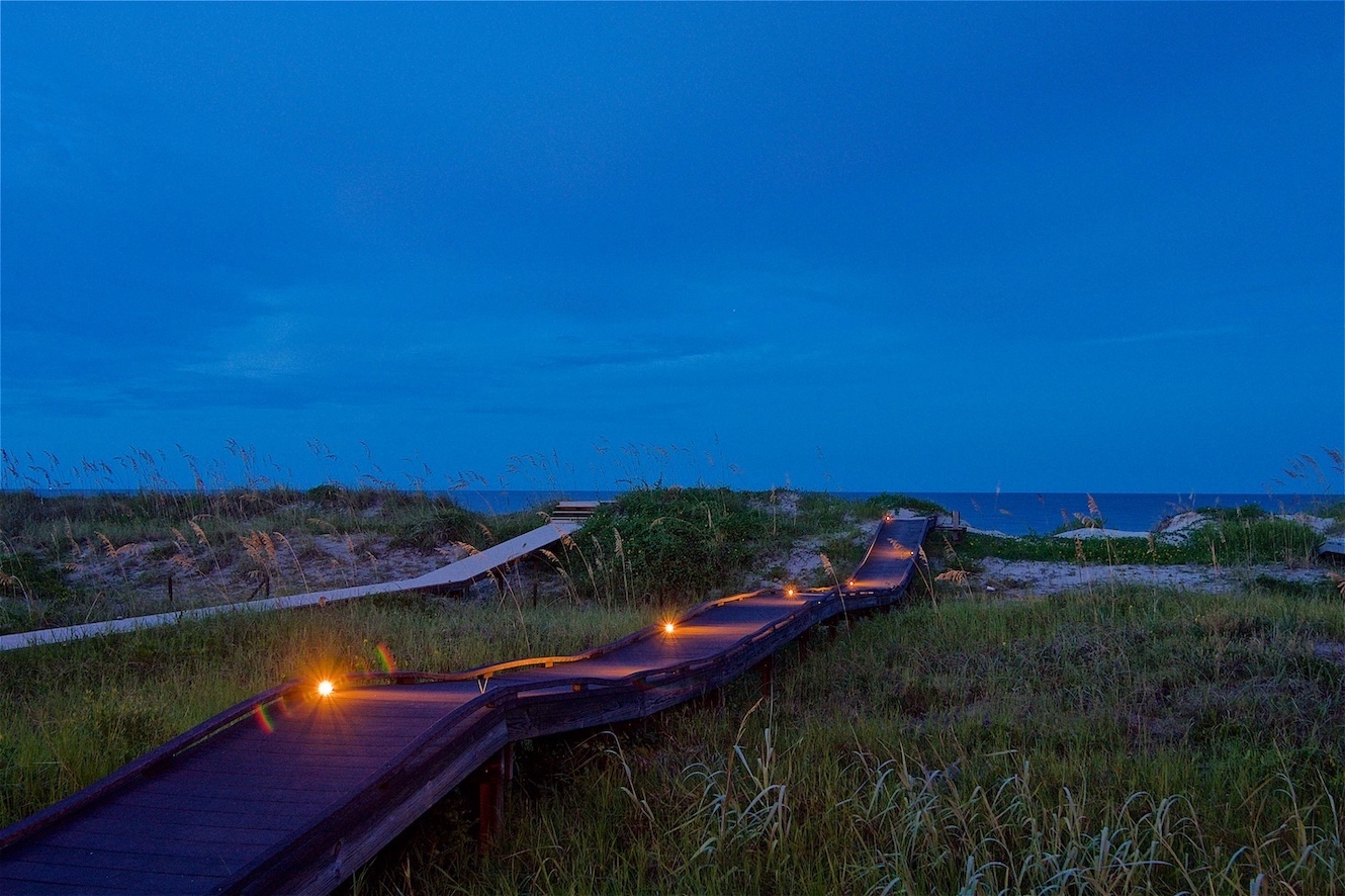 beachfront turtle lighting in naples